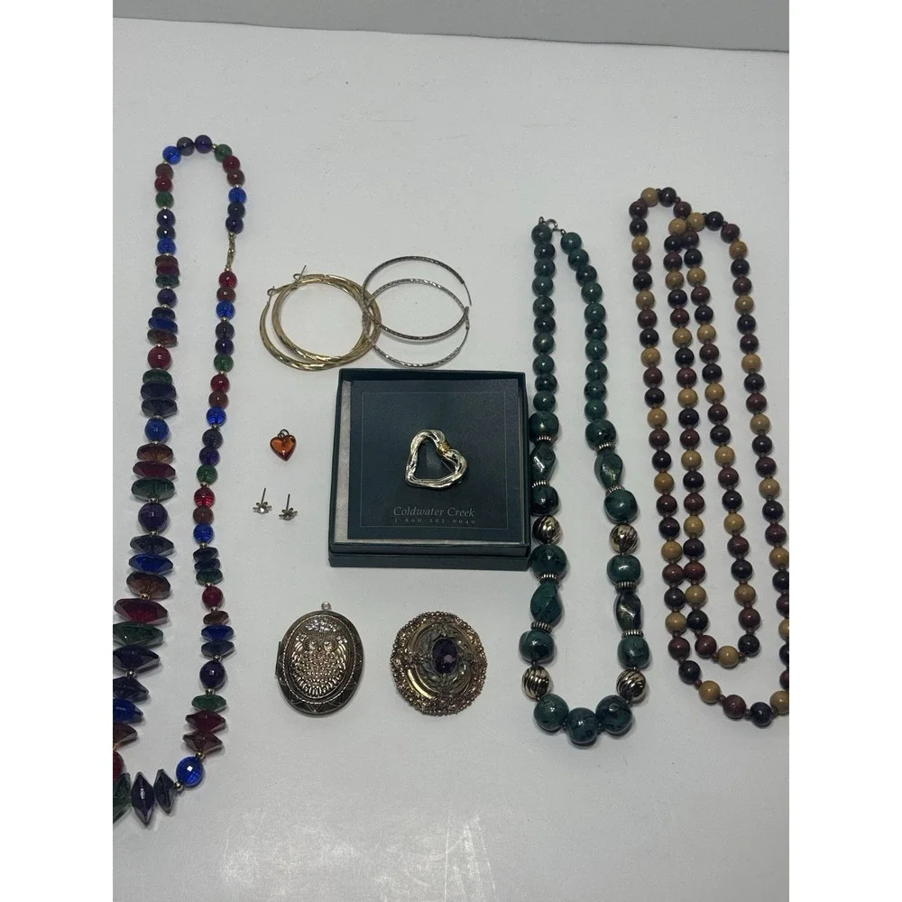 Vintage Jewelry Junk‎ Drawer Lot From Estate Cleanout